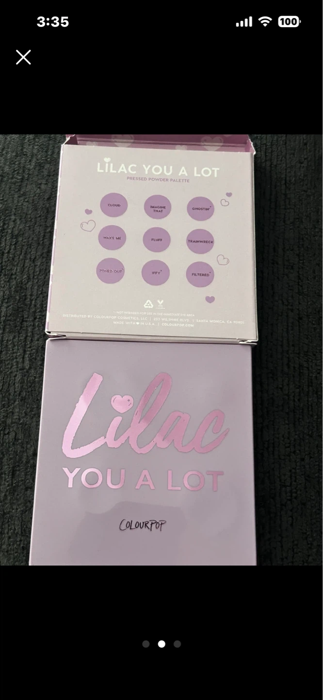 ColourPop Lilac You A Lot Pressed Powder Palette - photo 2