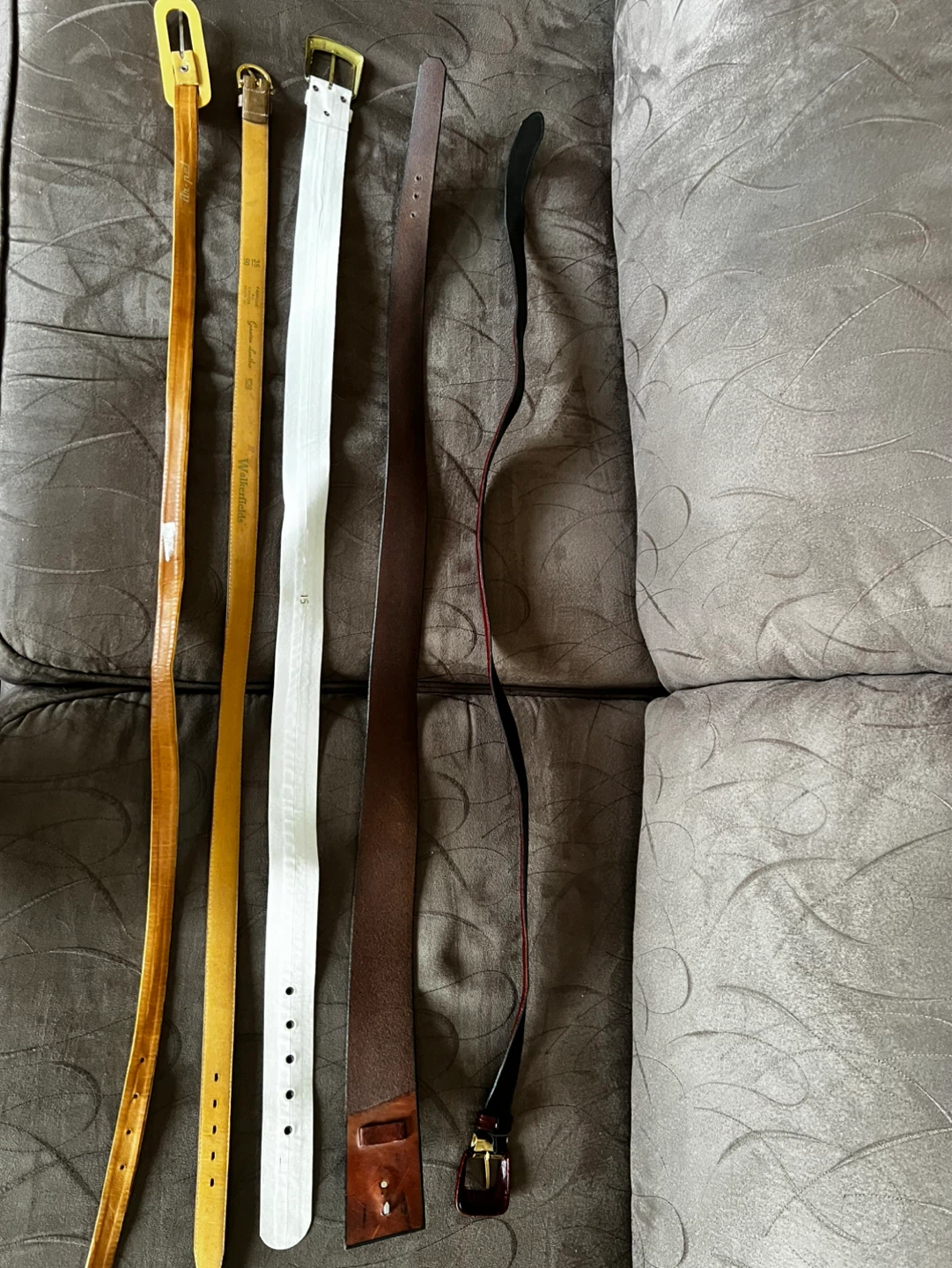 Set of 5 Women's Belts - photo 2