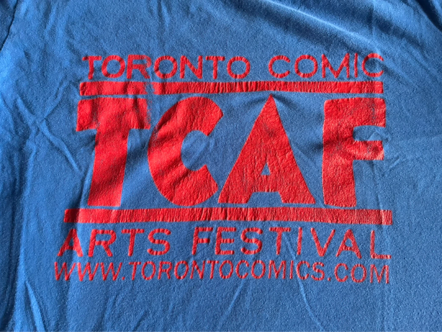 Toronto Comic Arts Festival TCAF  vintage tshirt polo tee shirt