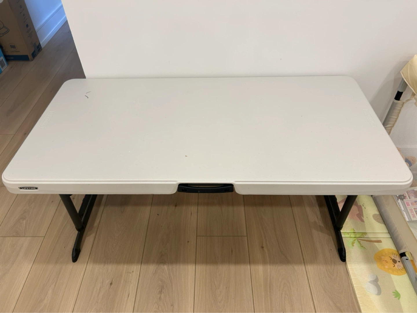 IKEA GERSBY Bookcase and Lifetime Folding Table - photo 4