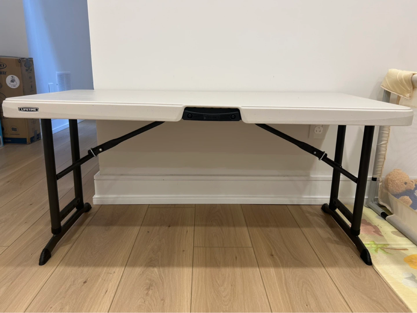 IKEA GERSBY Bookcase and Lifetime Folding Table - photo 5