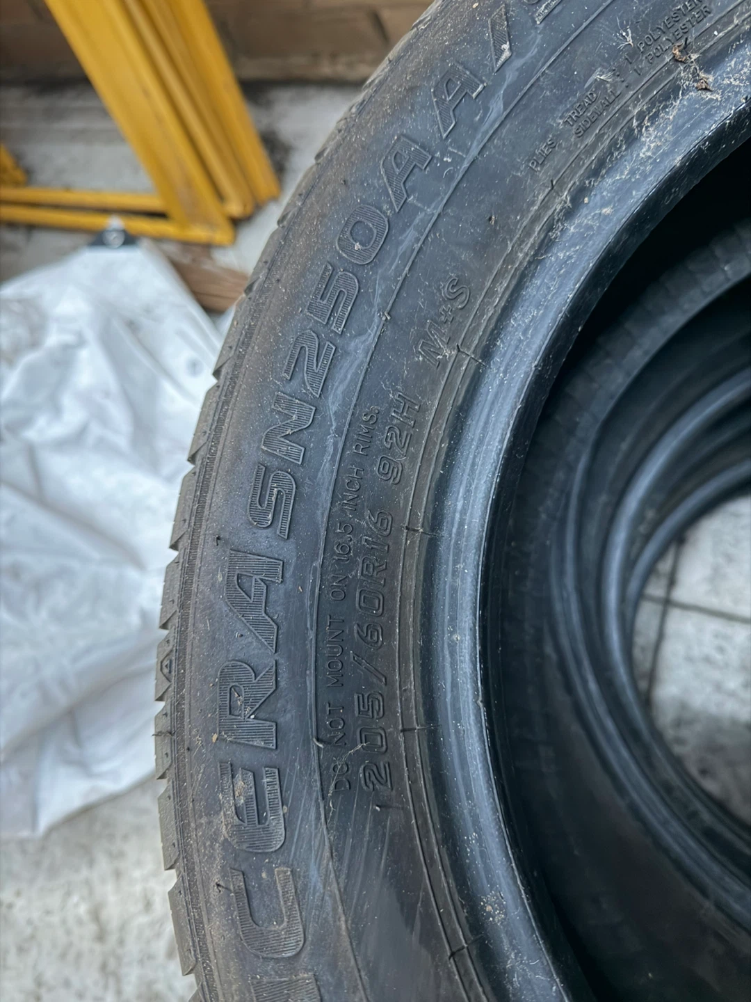 Cooper CSX 205/60R16 92H M+S Tires (Set of 4)