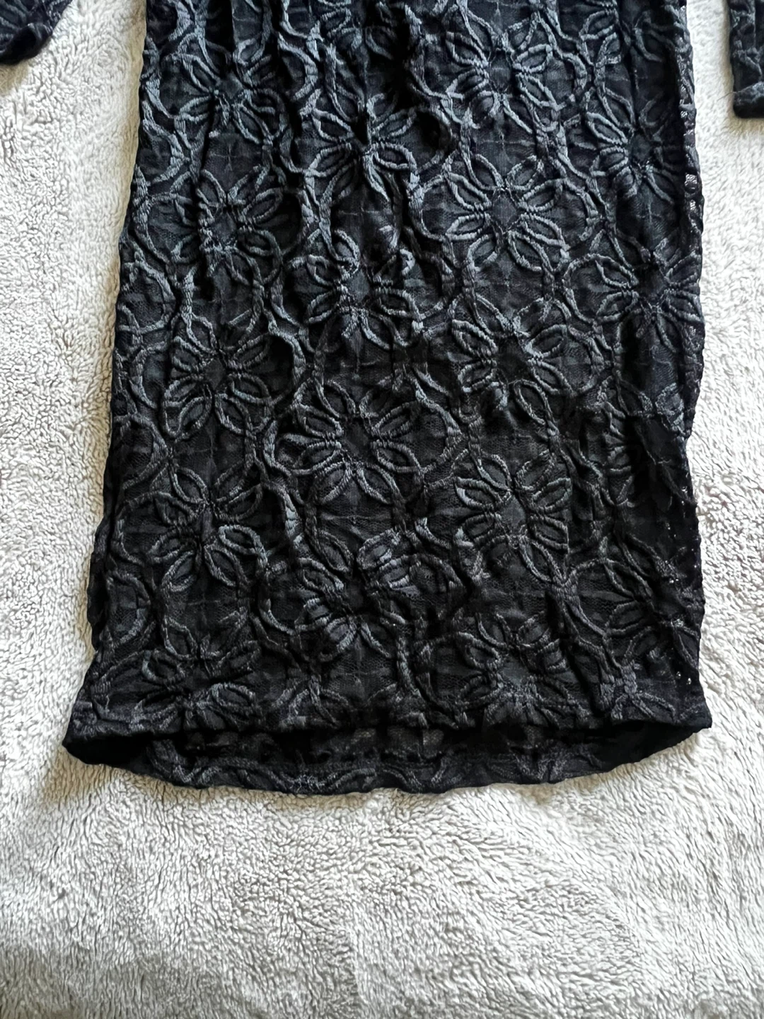 Forever 21 Black Off-the-Shoulder Lace Dress - photo 3