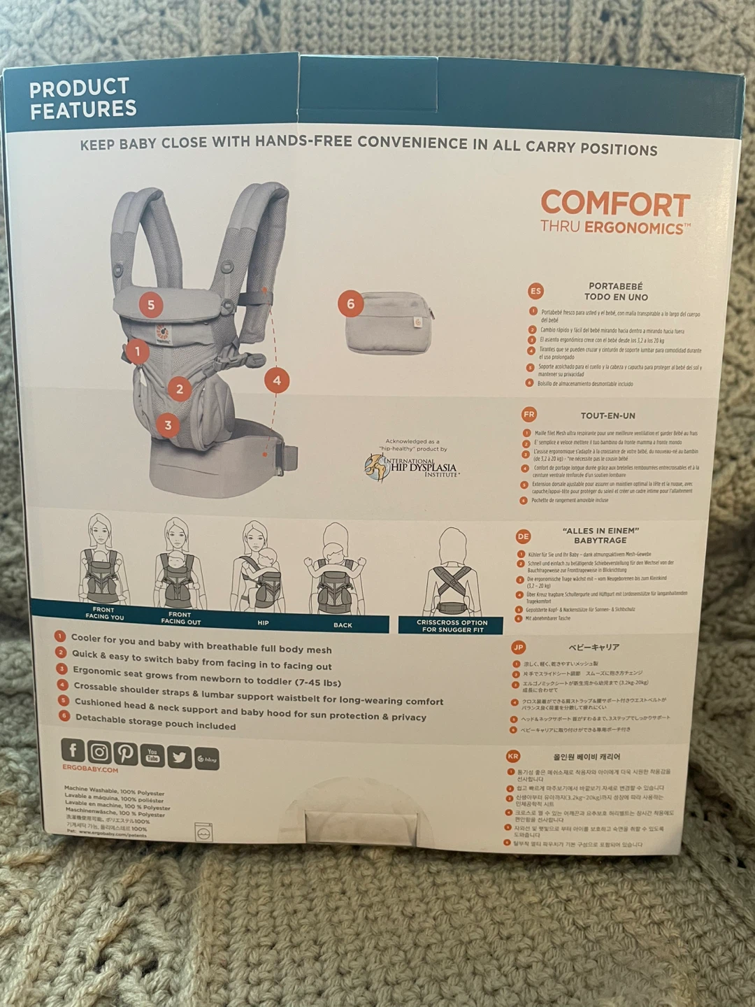 Ergobaby Baby Carrier (brand new!) - photo 2
