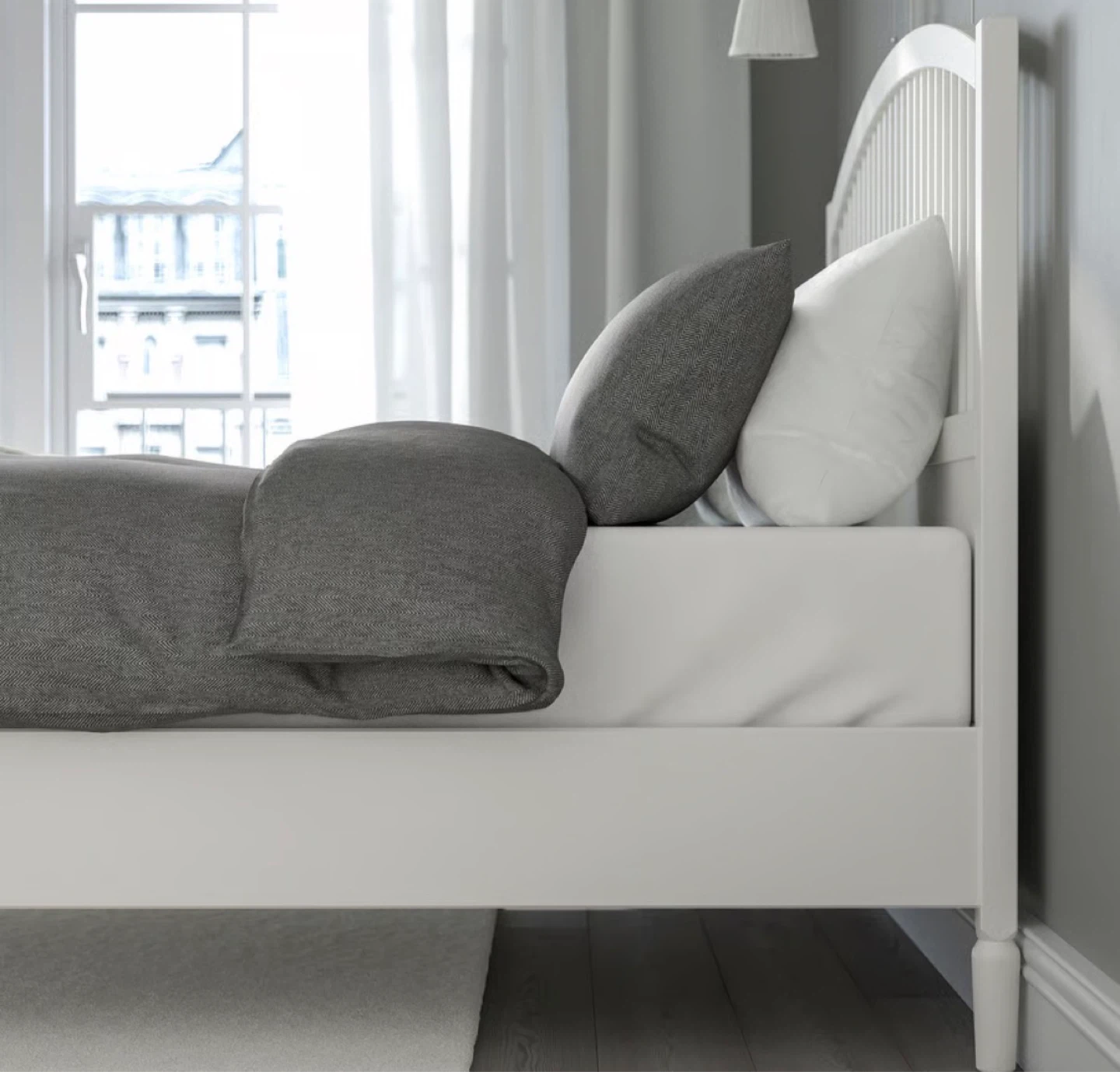 IKEA TYSSEDAL Bed Frame - White - photo 4