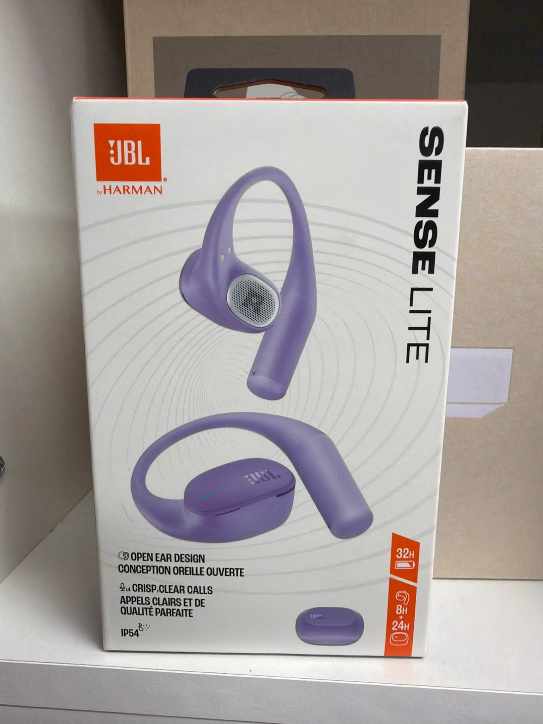 JBL Sense Lite Wireless Earbuds - Purple