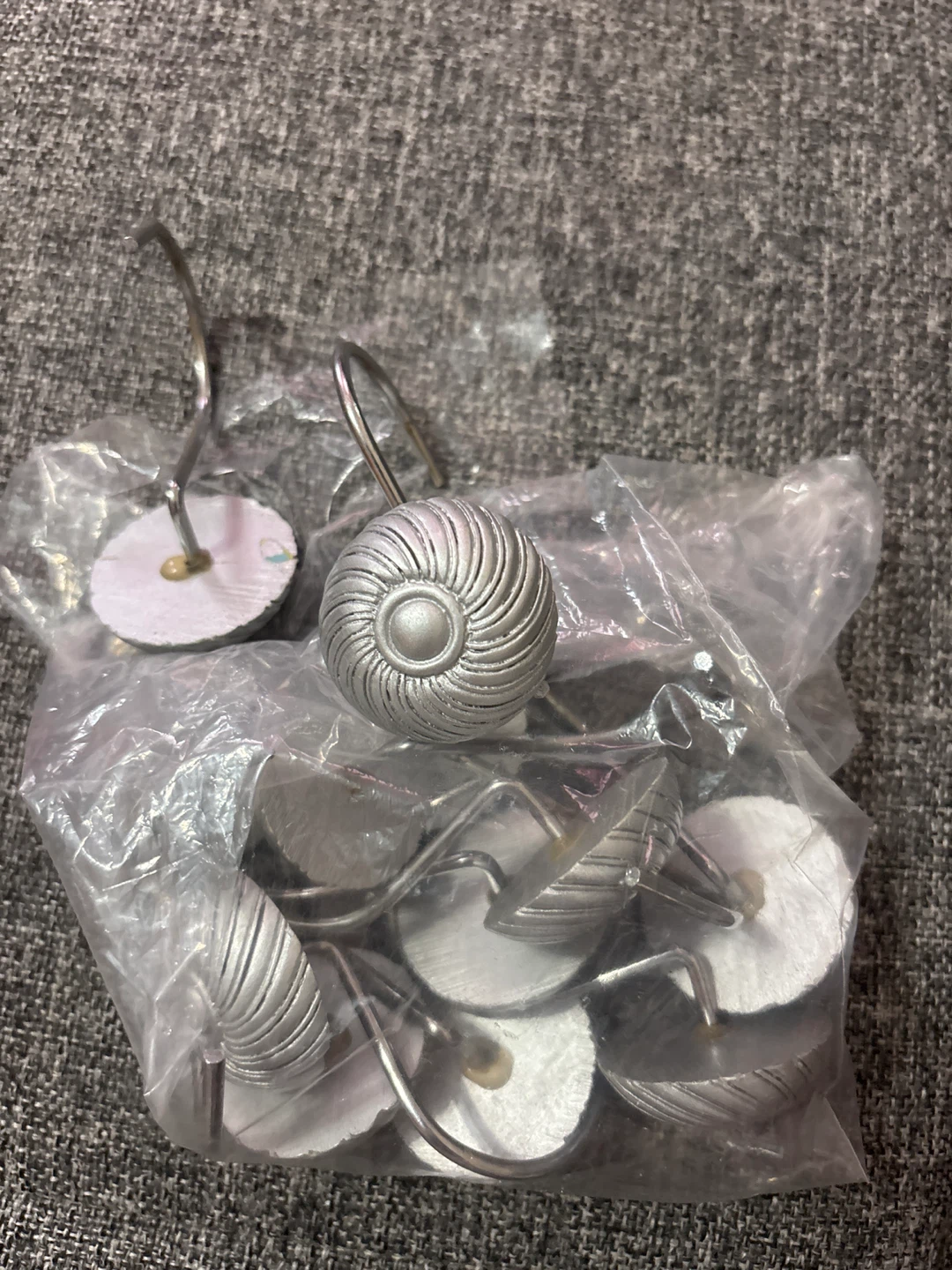 Set of 12 Shower Curtain Hooks - photo 2