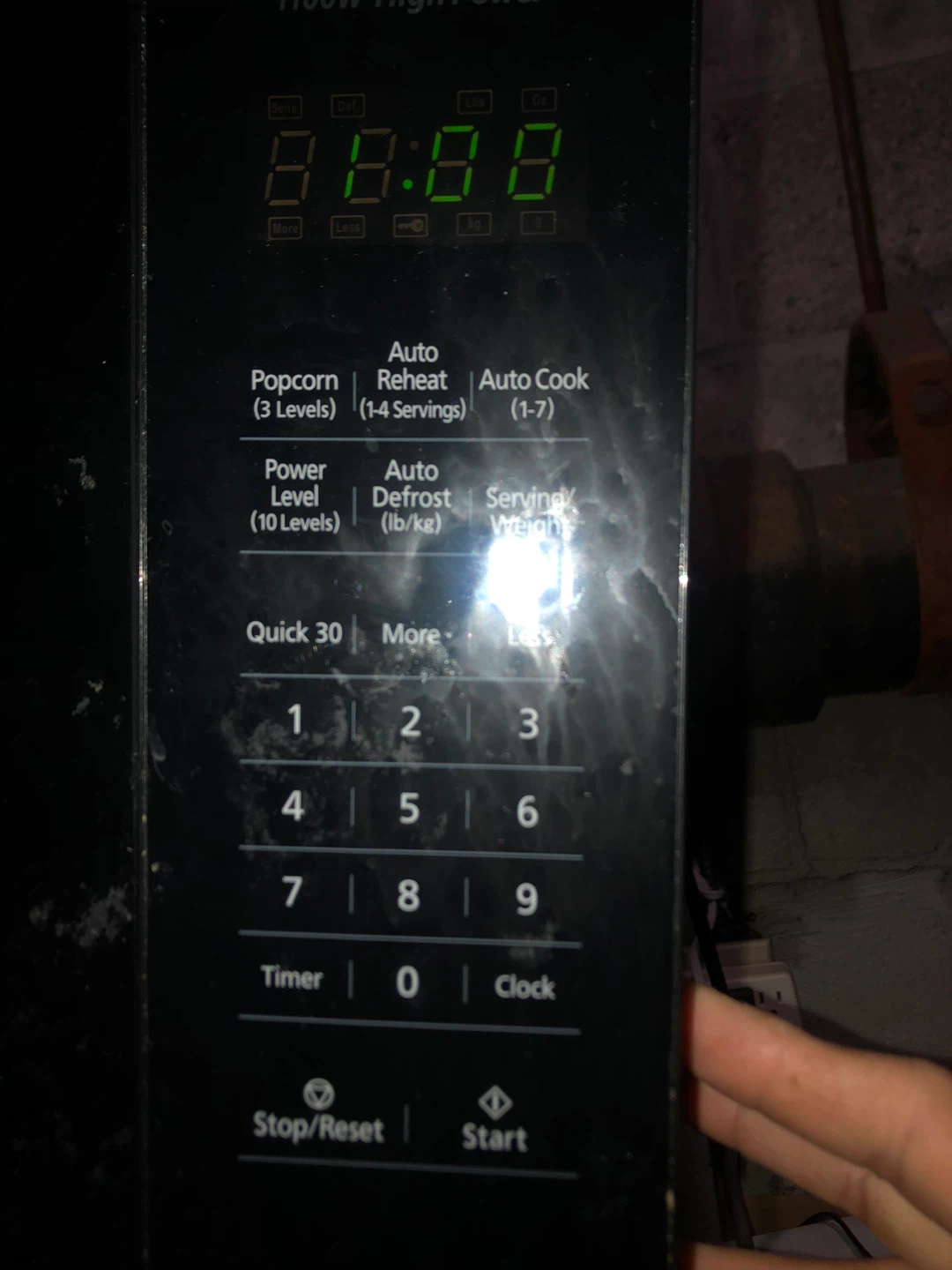 Panasonic Microwave 1100W High Power - photo 3