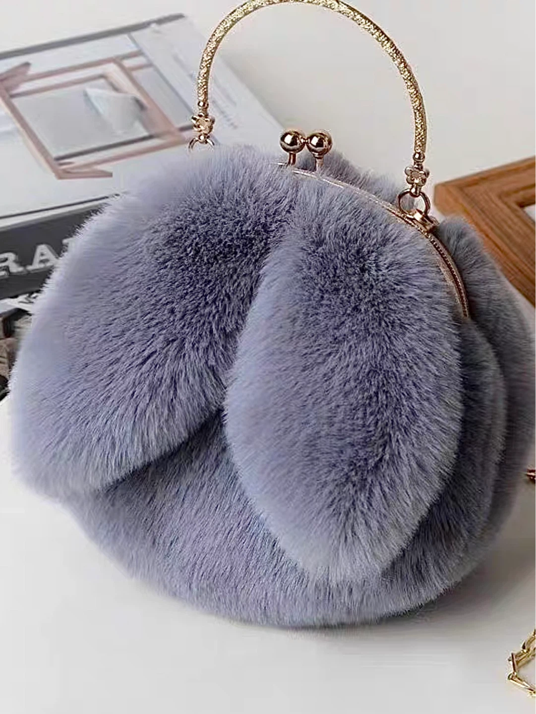 Furry Handbag - photo 5
