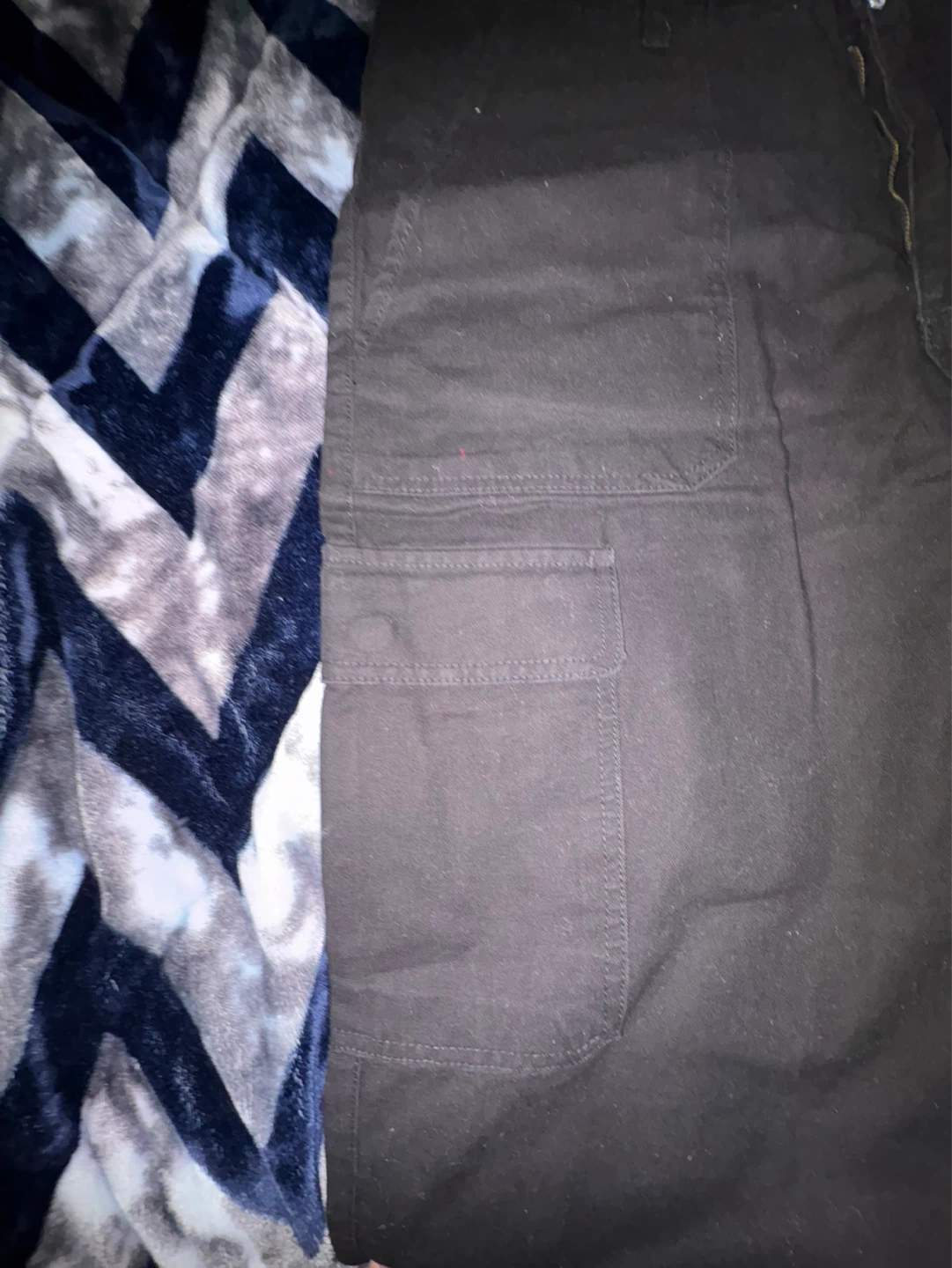 ZARA Black Cargo Pants Women's Size EUR 44 / US 12 - photo 3