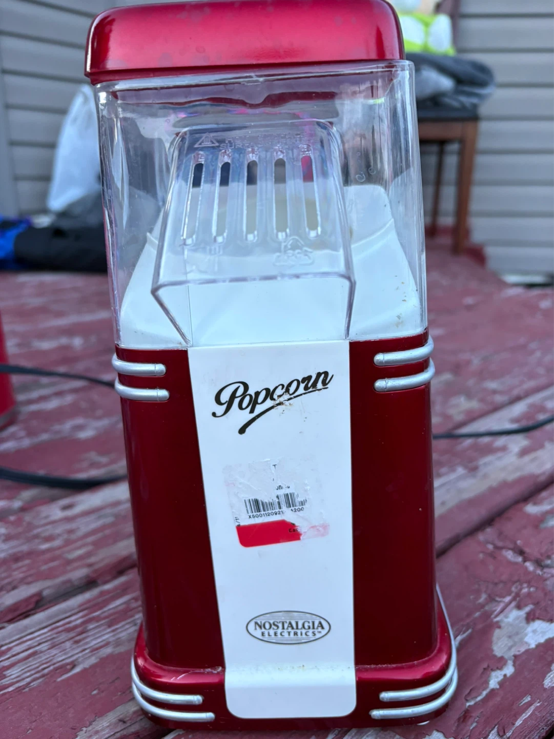 Nostalgia Electrics Red Retro Popcorn Maker