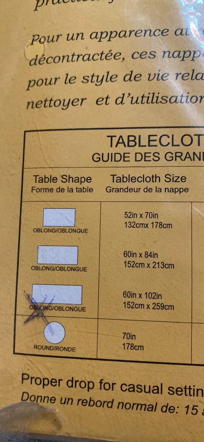 Table Essentials Vinyl Tablecloth - photo 3