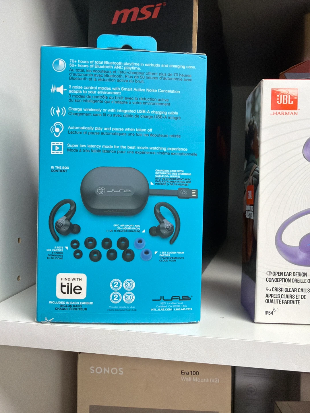 JLab Epic Air Sport ANC True Wireless Earbuds 2nd Gen - photo 2