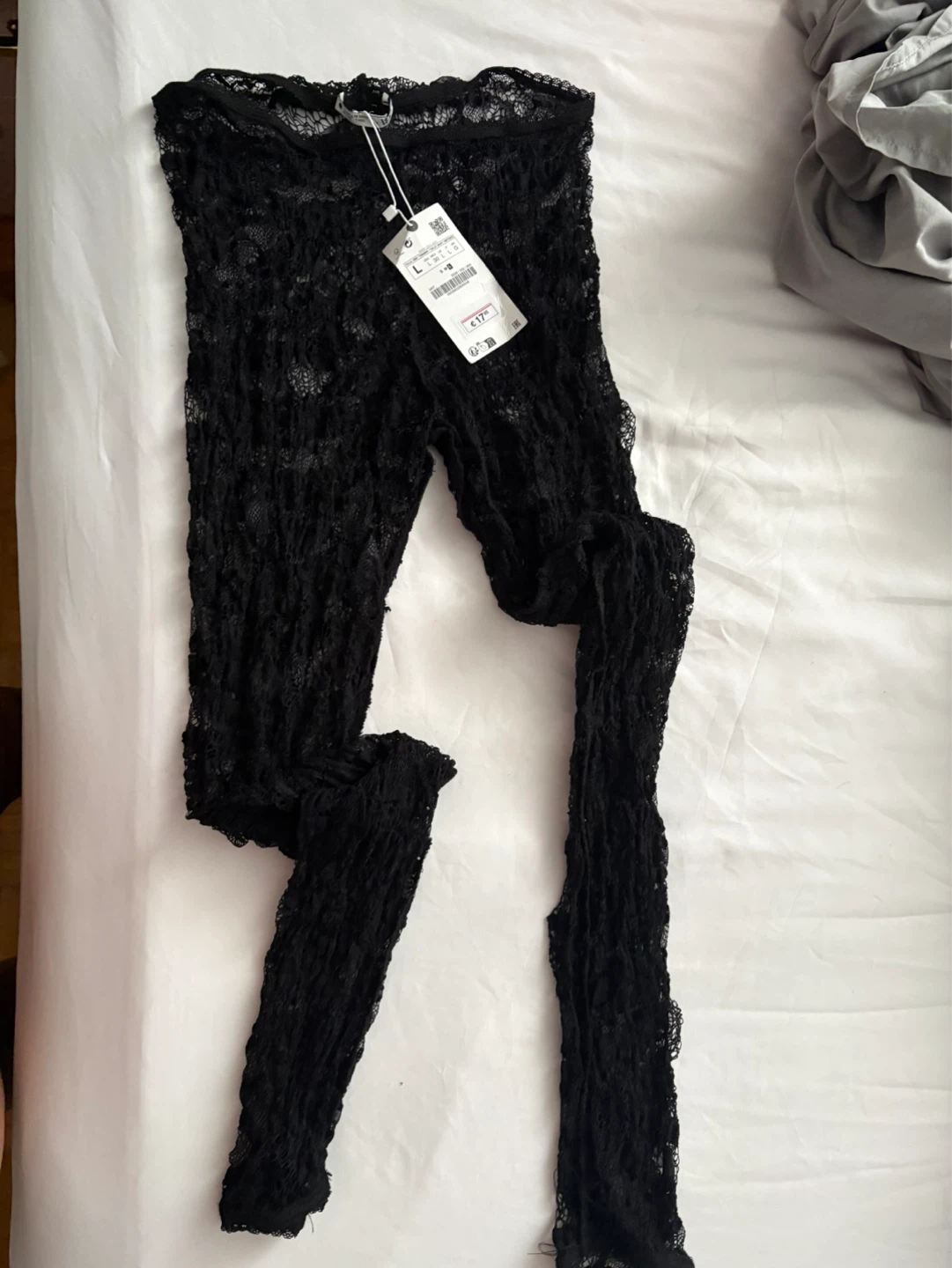 Black Lace Bodysuit - Size L - photo 2