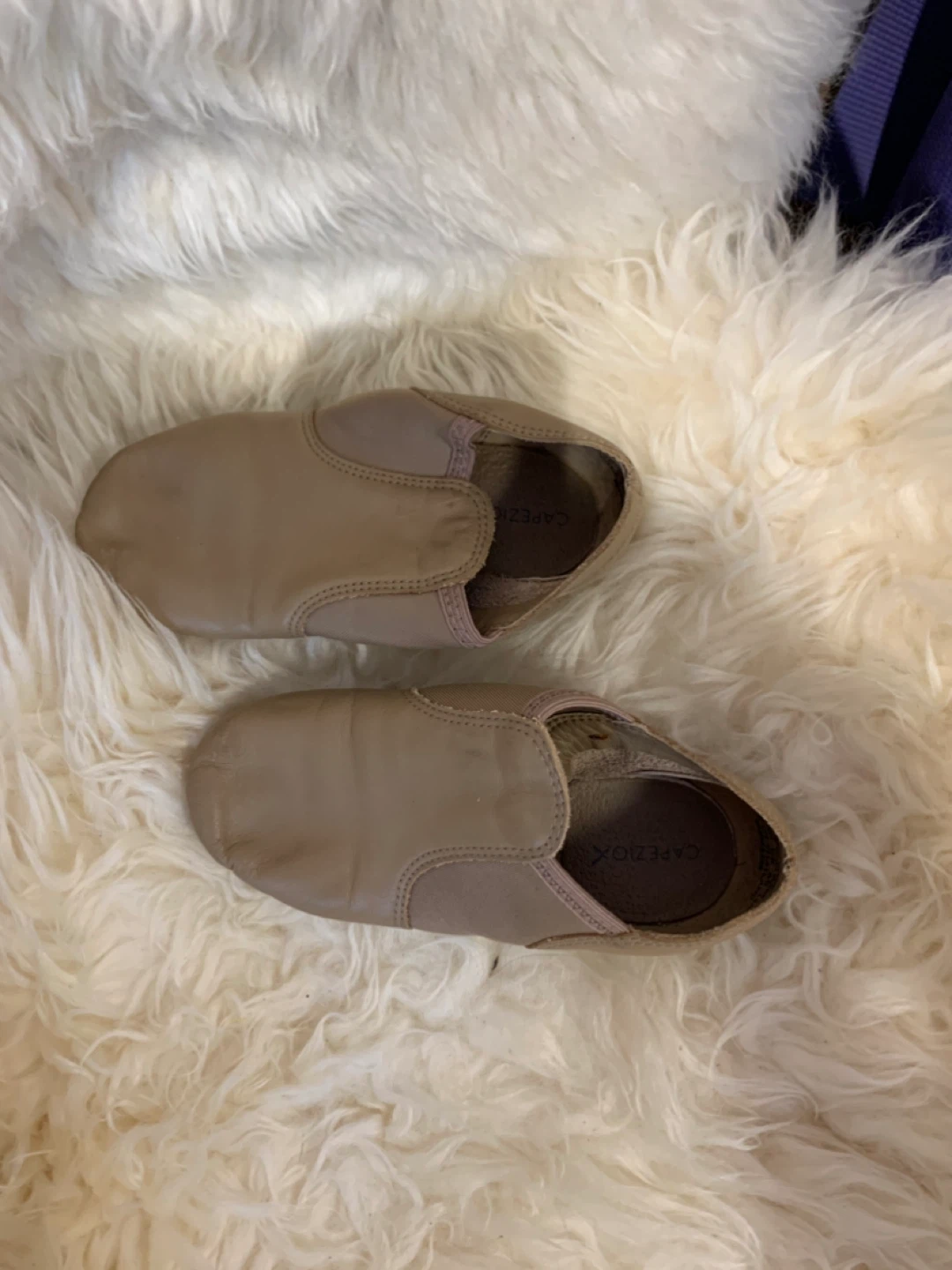 Capezio Tan Leather Jazz Shoes - photo 2