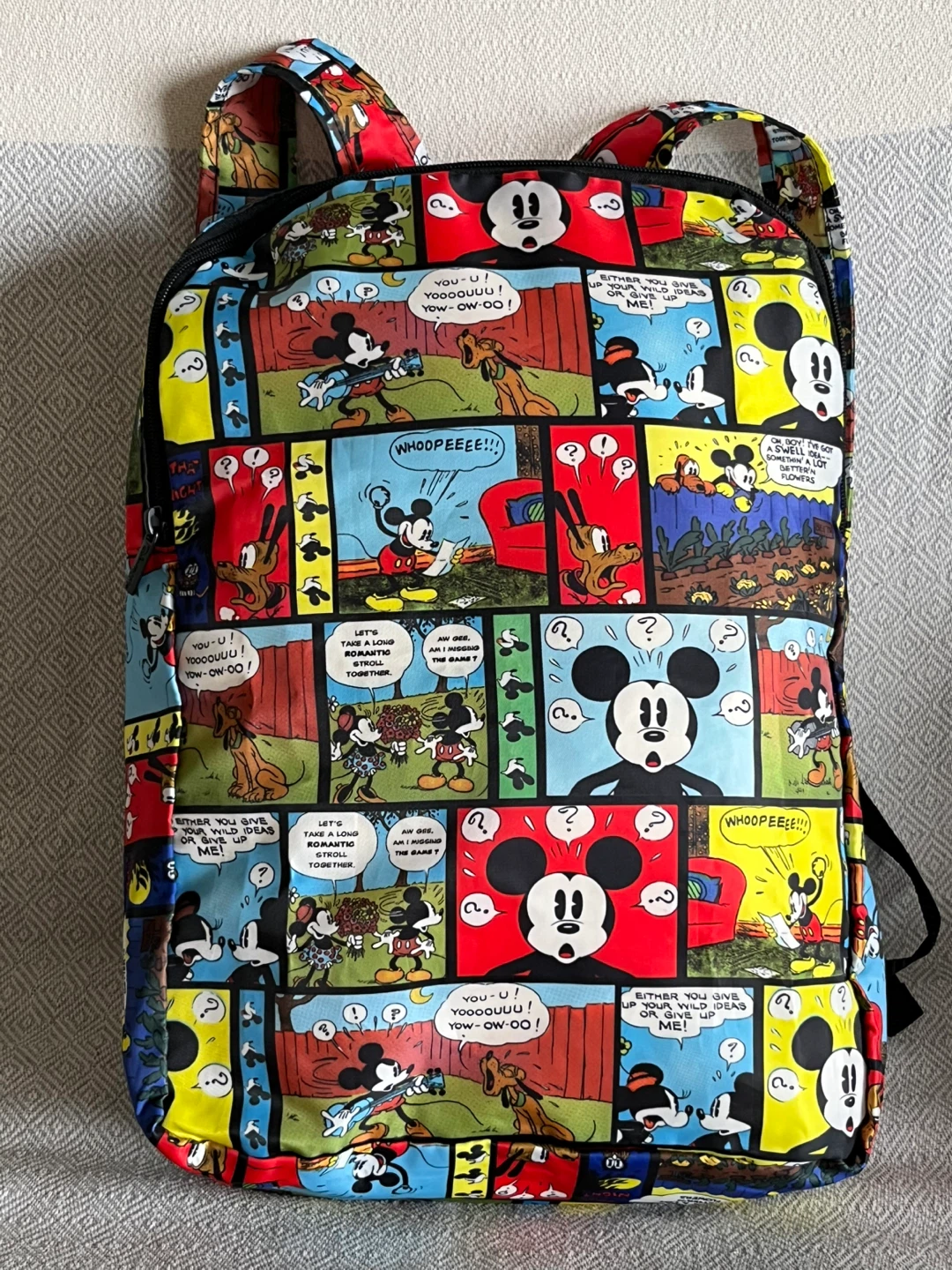 Disney Parks Mickey Mouse Comic Backpack