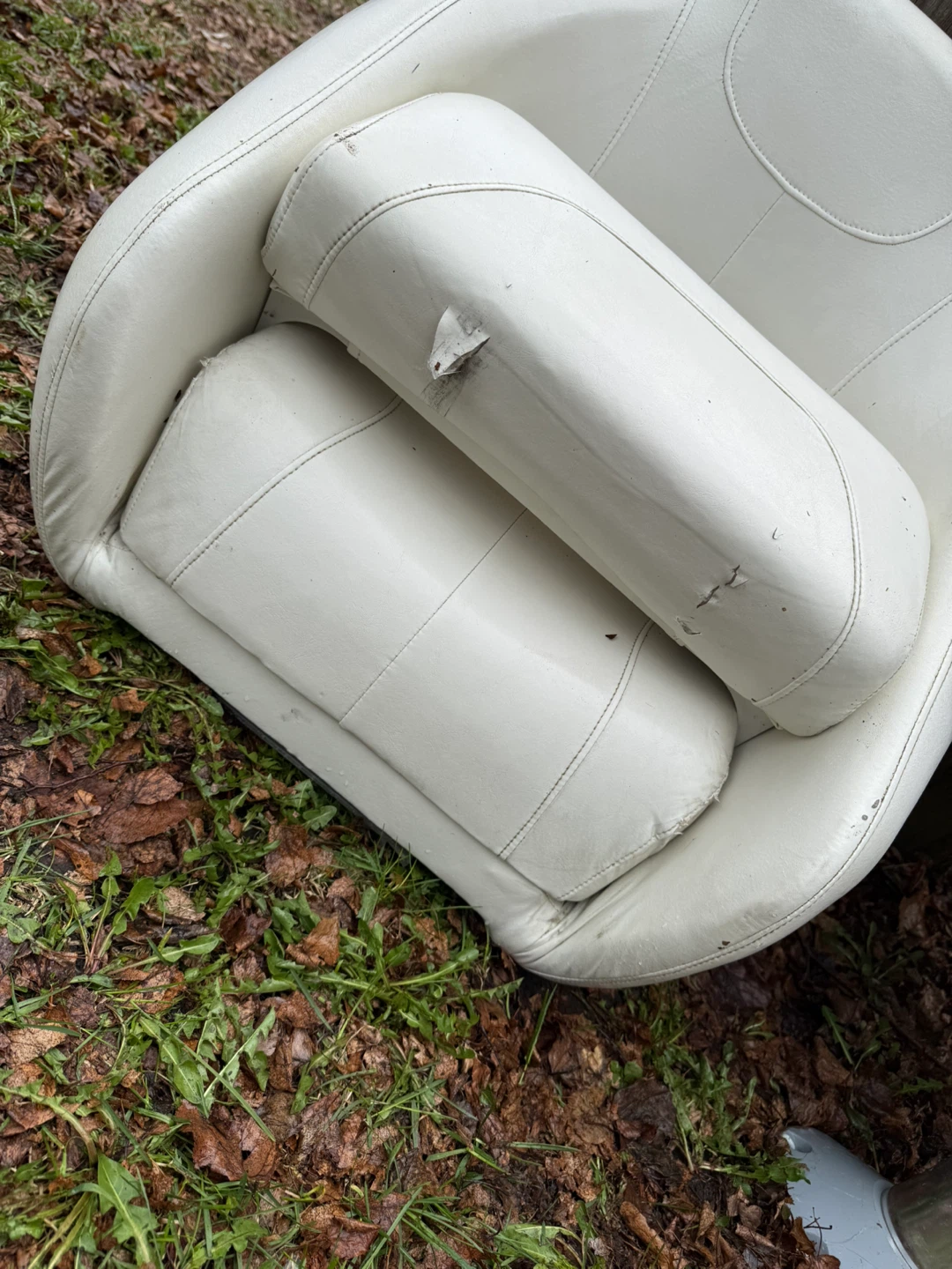 White and Blue Boat Seats - photo 5