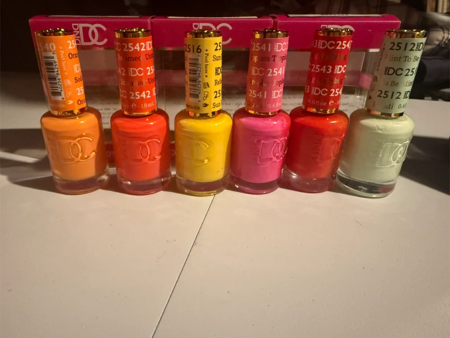 New DND NAIL LACQUER