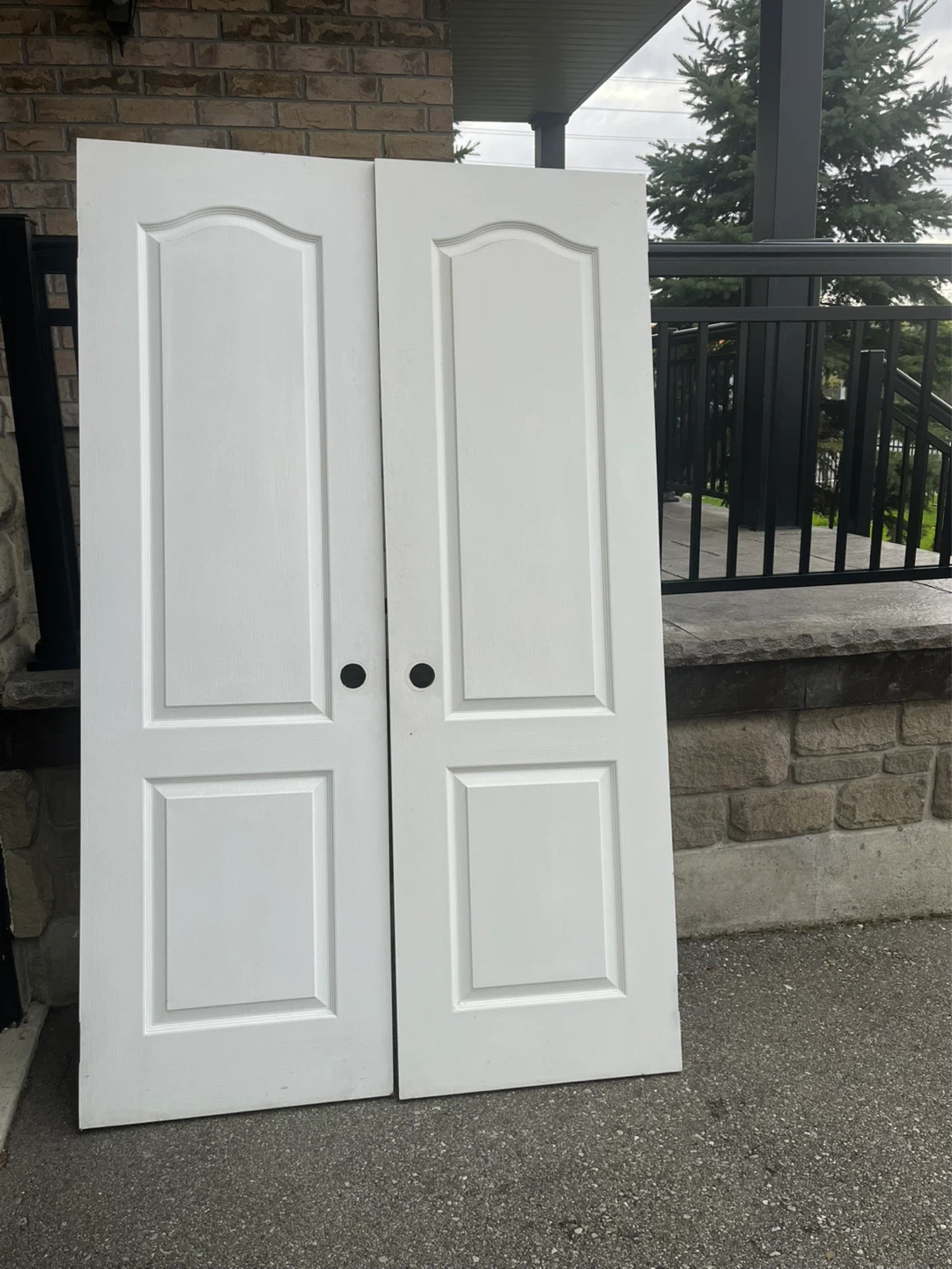 Pair of White Interior Doors