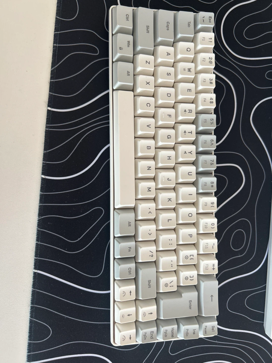 White RGB Gaming Keyboard