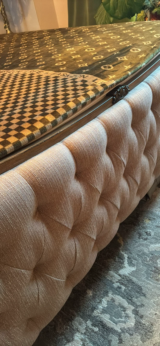 Tufted Upholstered Bed Frame - photo 2