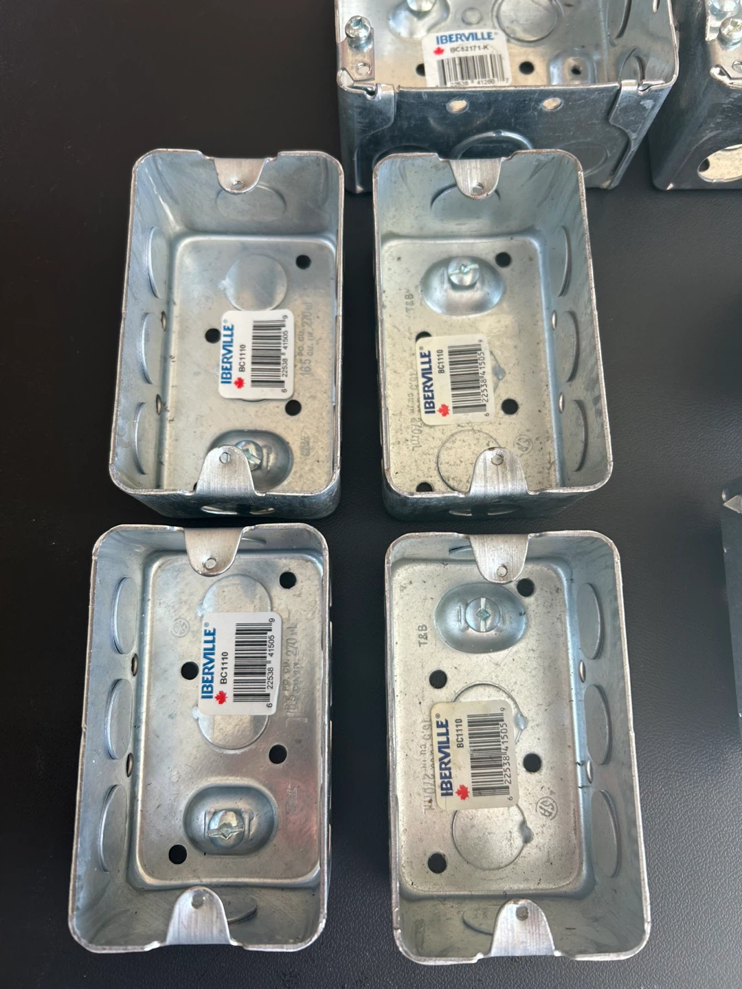 Iberville Electrical Boxes and Accessories Lot - photo 2