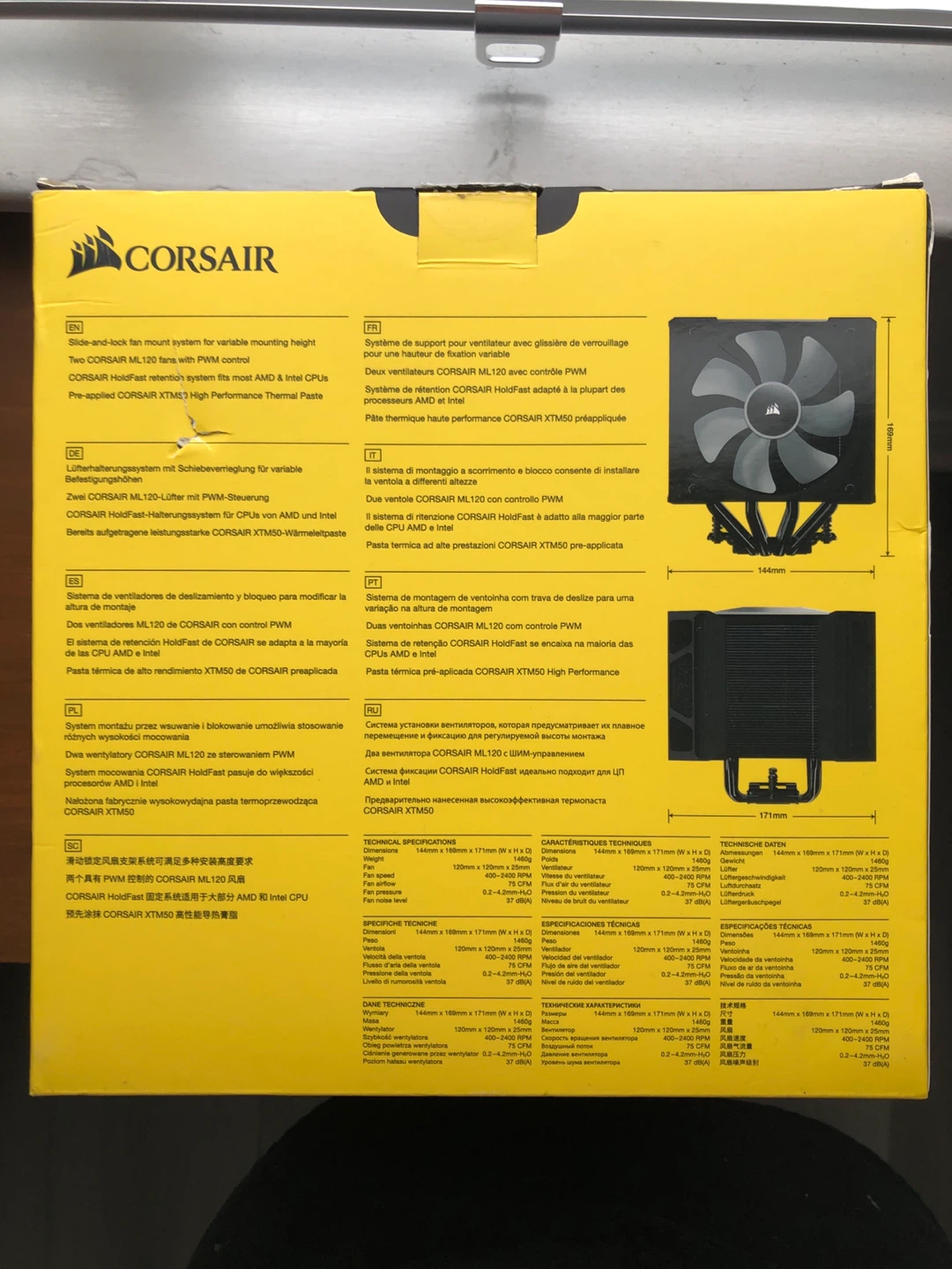 Corsair A500 CPU Air Cooler - photo 2