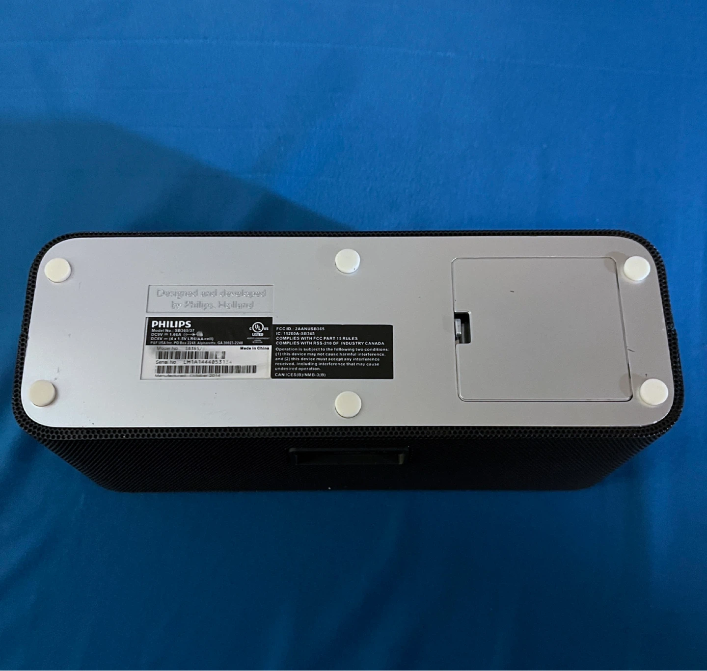 Philips Wireless stereo speaker SB365/37 - photo 3