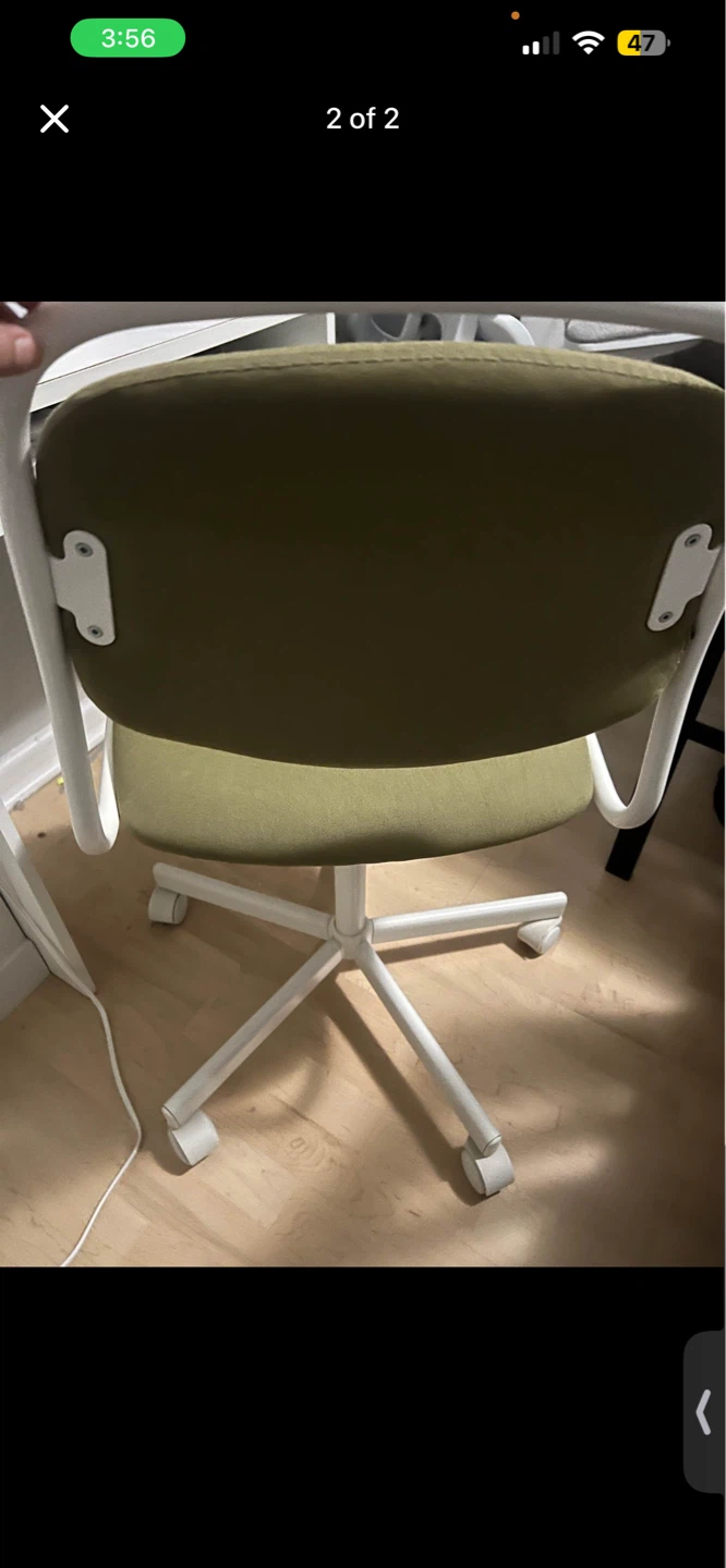 Office Chair - Green/White - photo 2