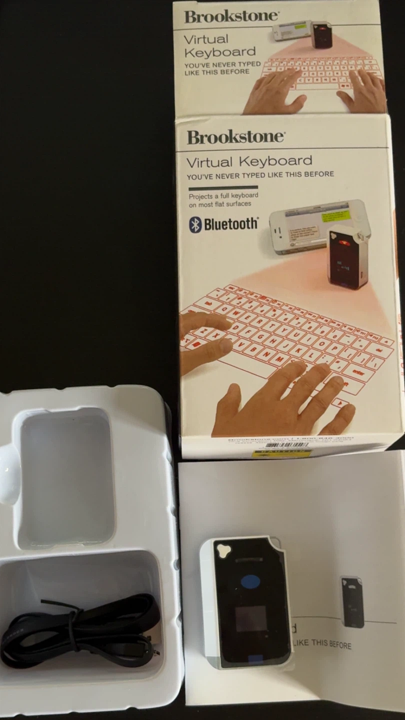 Brookstone Virtual Laser Keyboard - photo 2