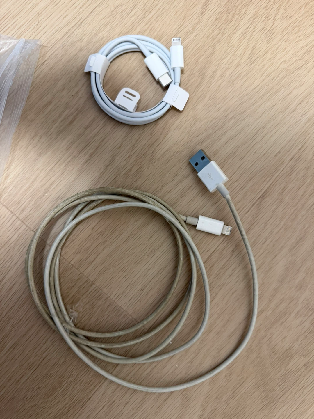 Charger lightening cables for apple phones iPads etc.