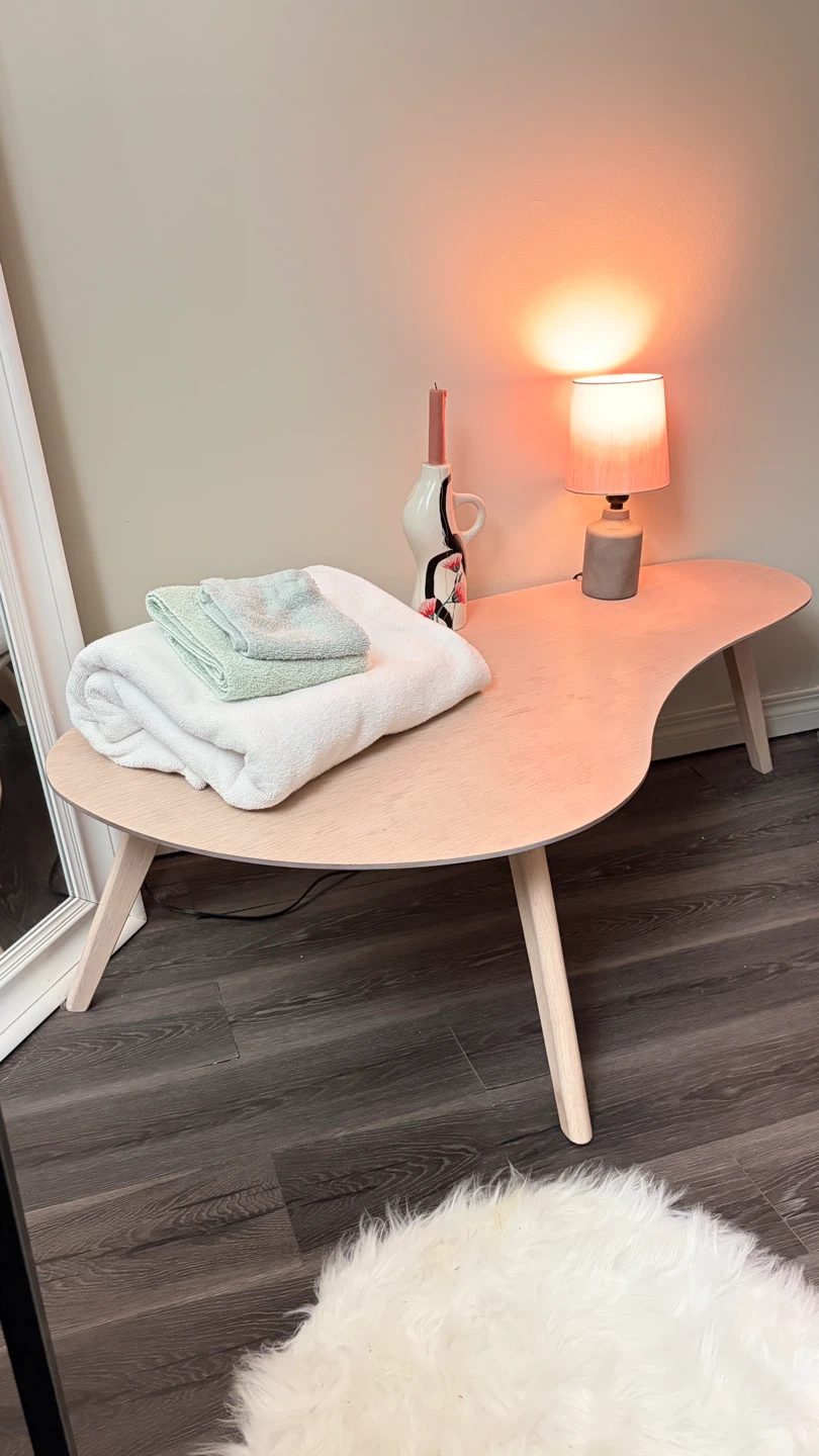 Minimalist Wavy Shape Coffee Table - photo 5