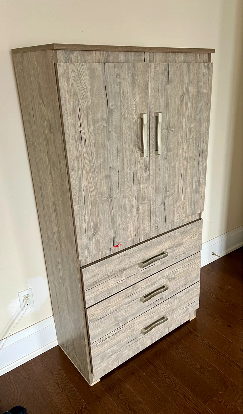 Wood Finish Bedroom Set - photo 3