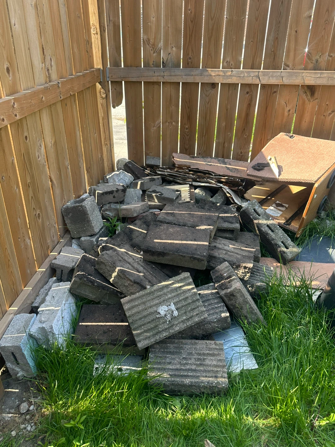 Assorted Bricks and Masonry Scraps