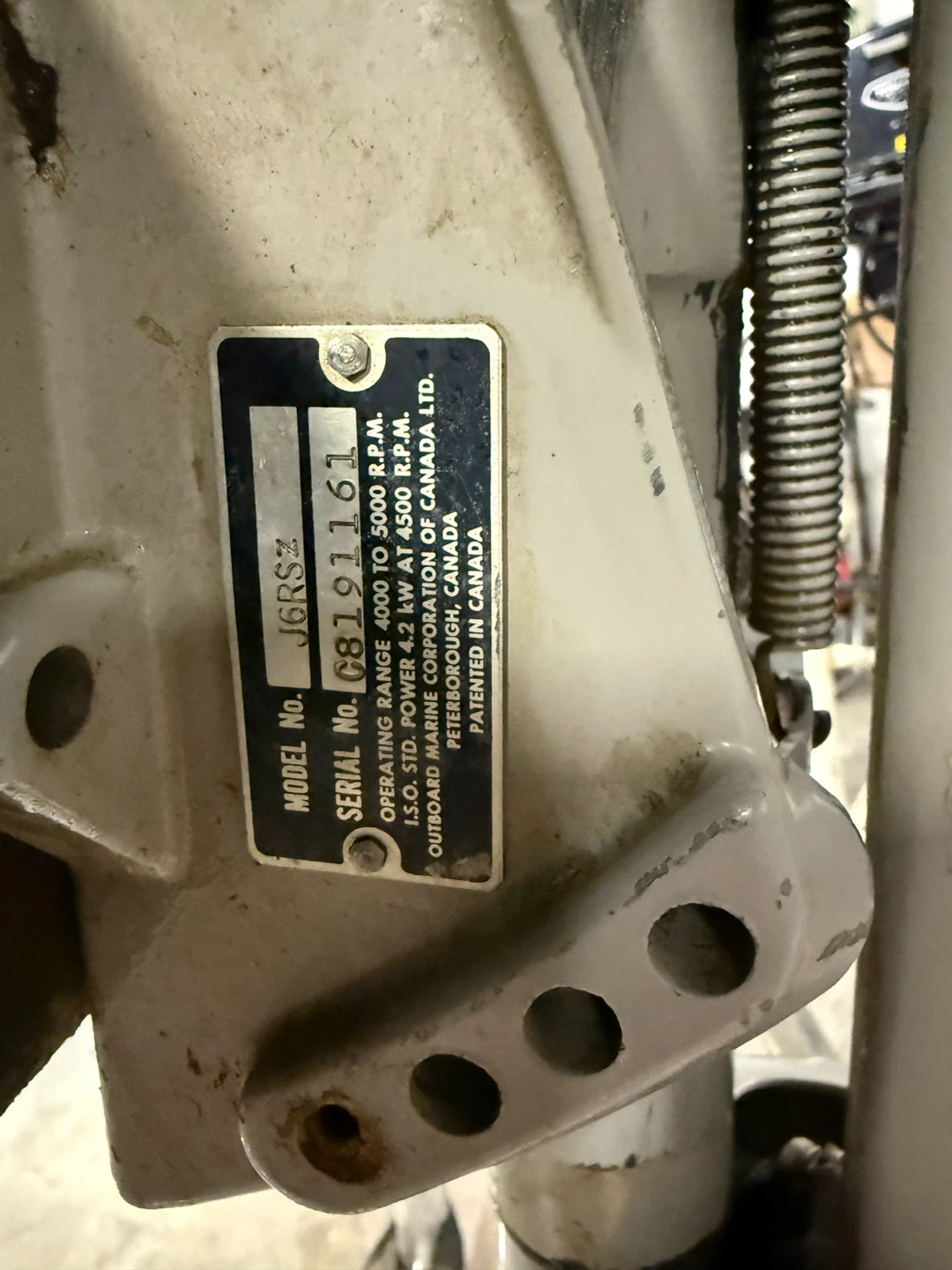Johnson 6 HP Outboard Motor - photo 5
