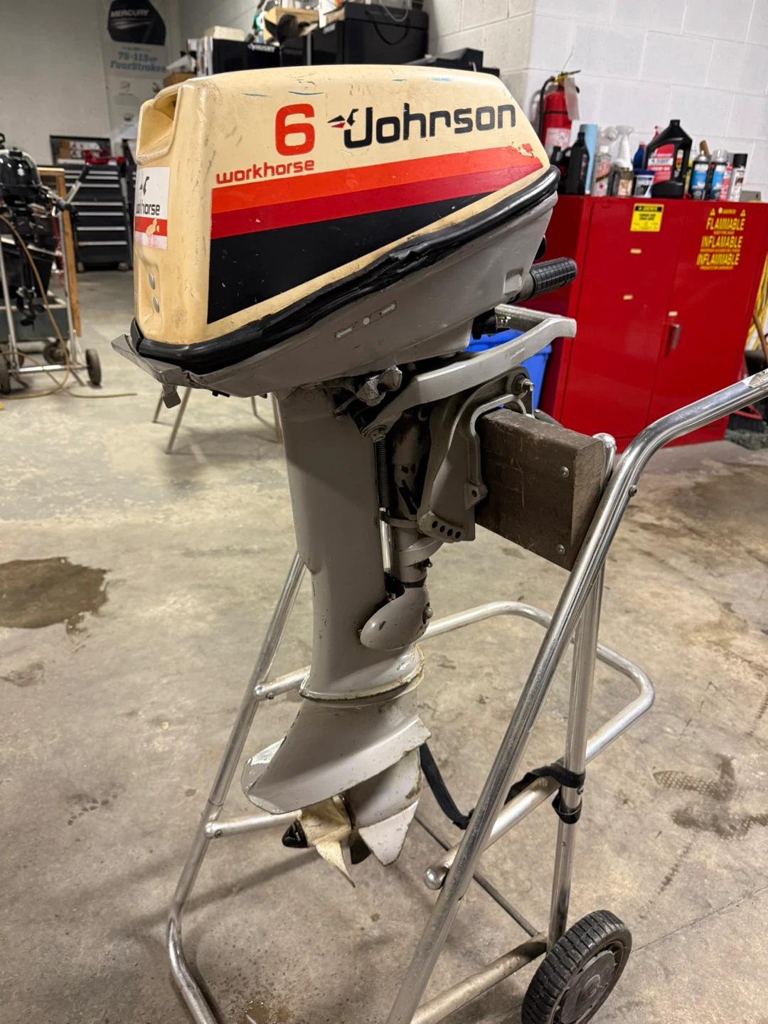 Johnson 6 HP Outboard Motor - photo 2