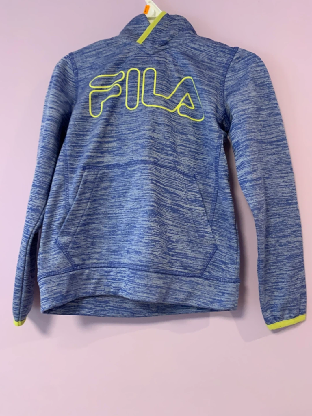 Fila Hoodie - Blue/Yellowish Greenish