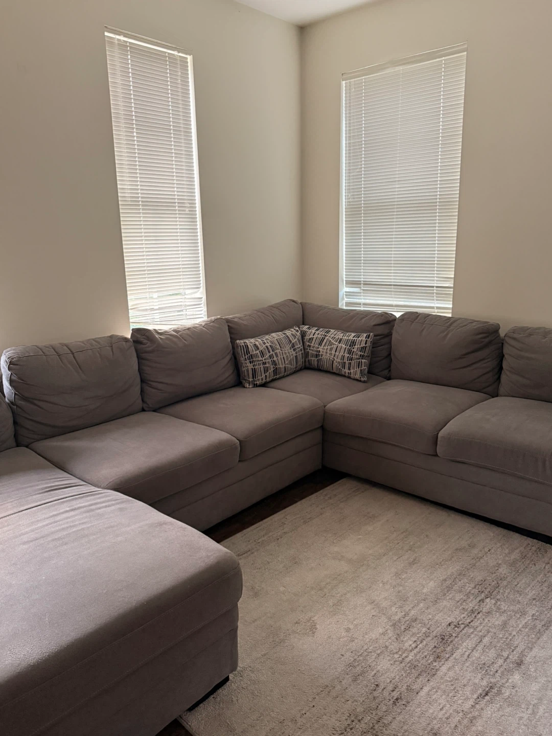 Large Grey Sofa - photo 2