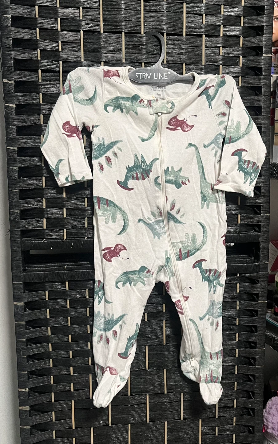 Carter's "Just One You" Dino Footie Pajamas - 9 Months