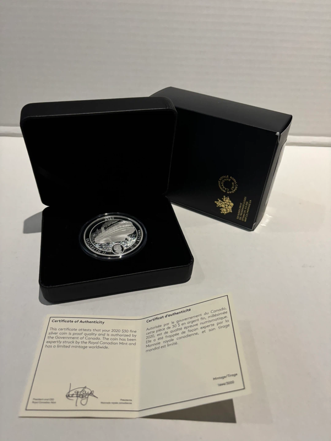 2020 $30 Fine Silver Coin - SS Keewatin