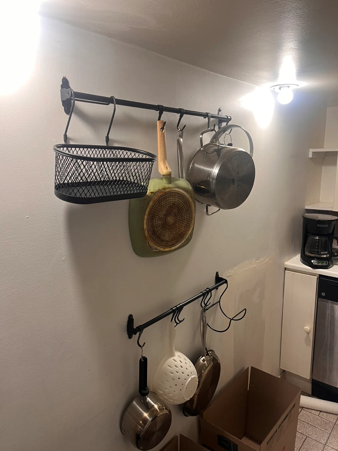 Kitchen Pot Rack