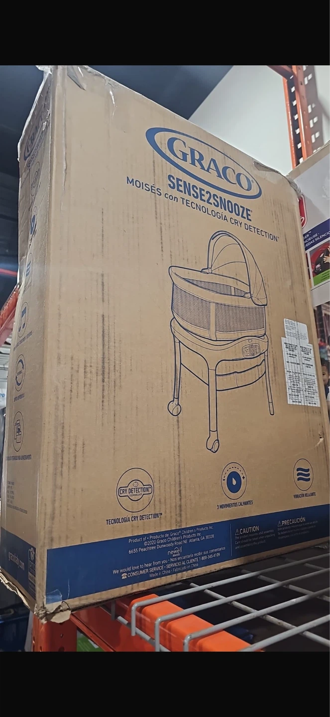 Graco Sense2Snooze Bassinet with Cry Detection