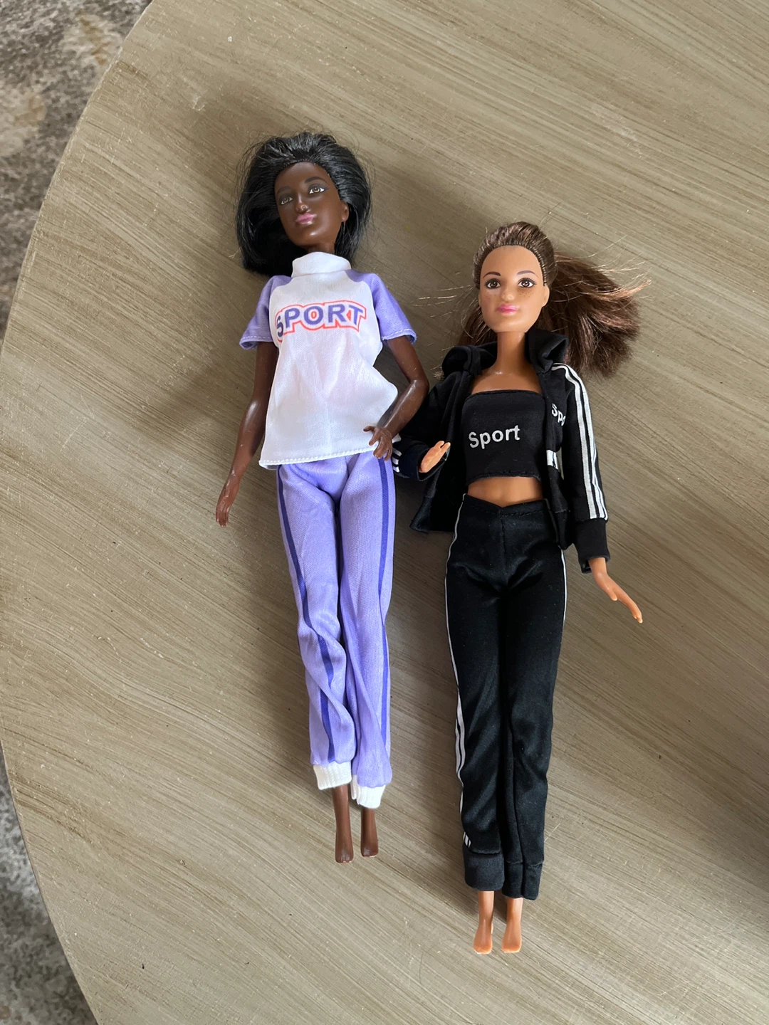 Set of 2 Sporty Fashion Dolls