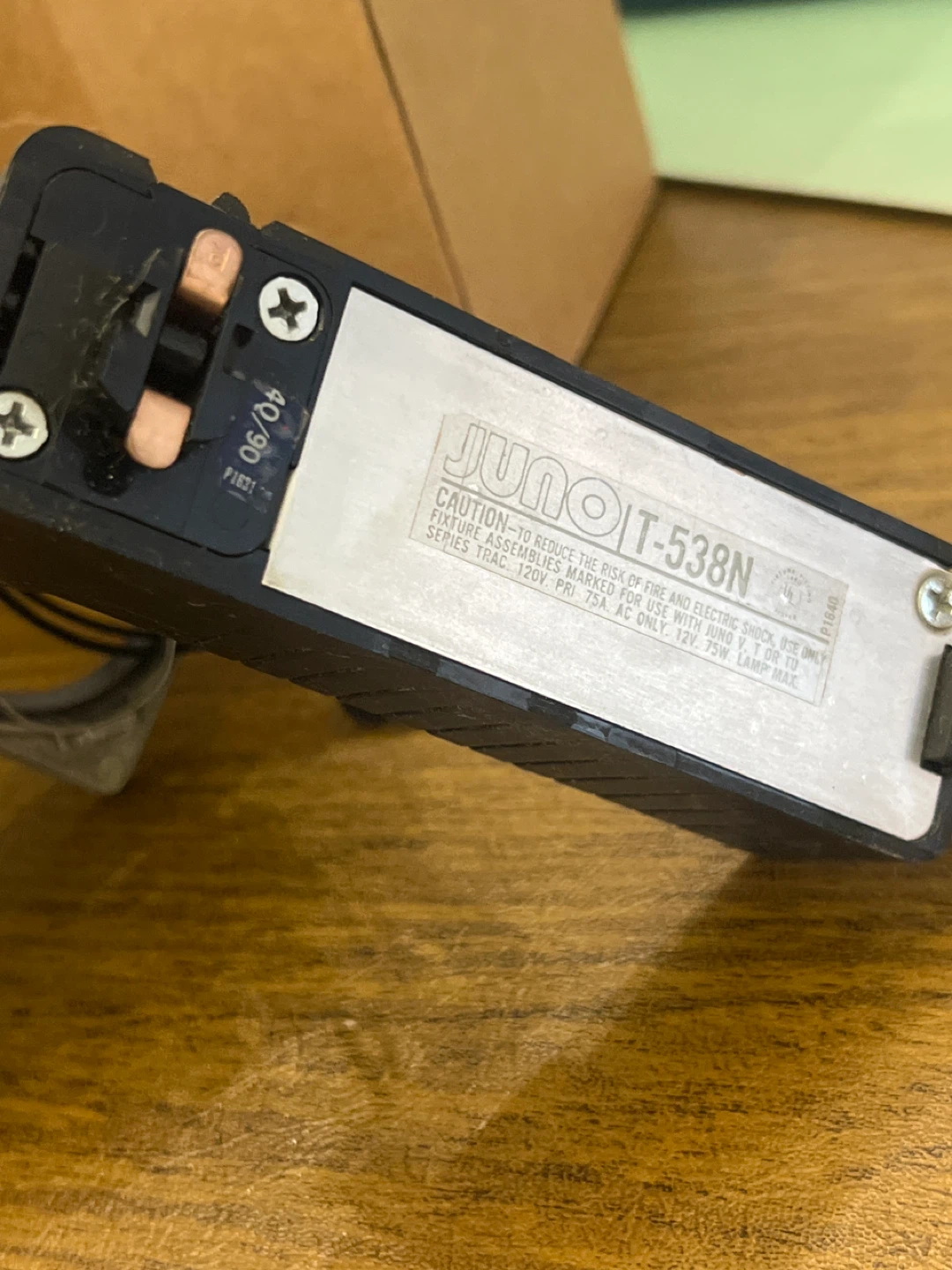 Juno Lighting T-538N Track Light Fixture - photo 2