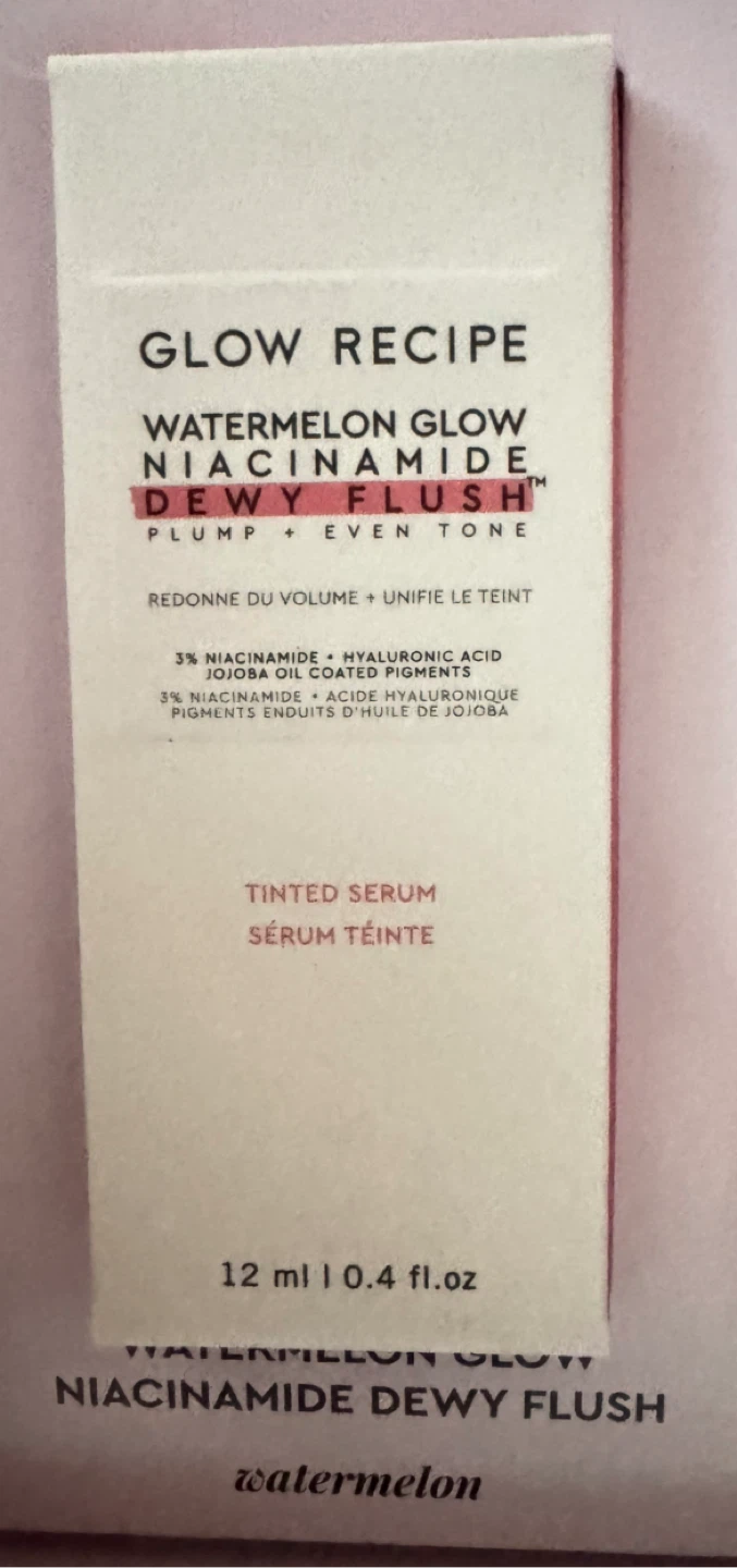 Glow Recipe Watermelon Glow Niacinamide Dewy Flush Tinted Serum