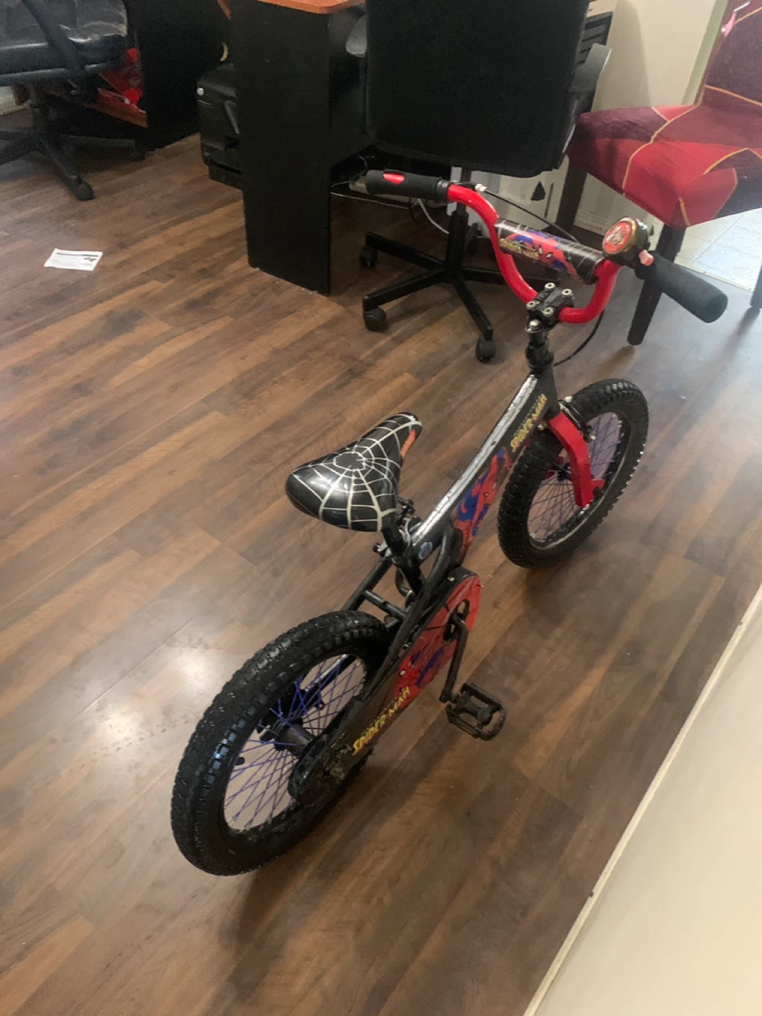 Spider-Man Kids Bike - photo 3