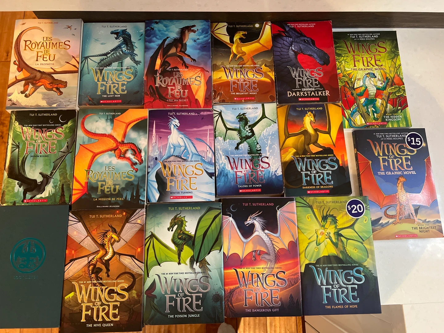 Wings of Fire Book Collection