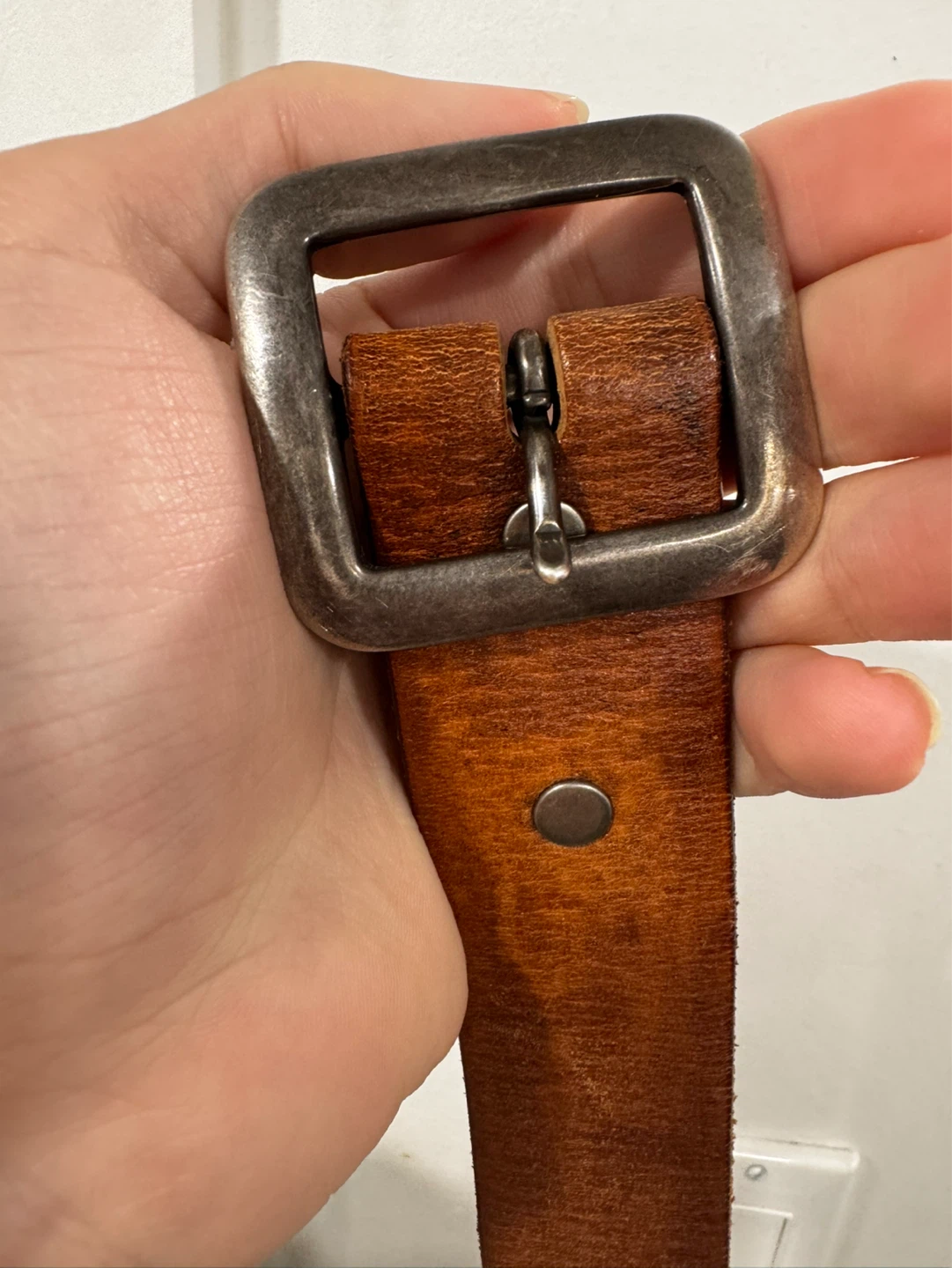 DoubleRL Leather Belt Size 30