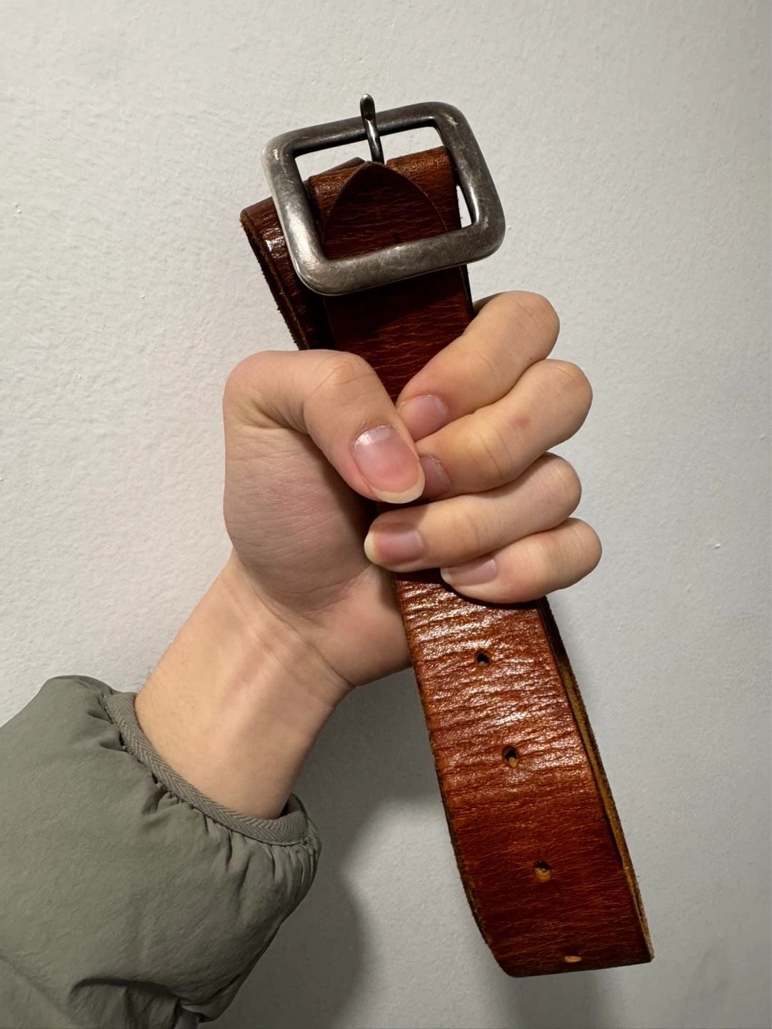 DoubleRL Leather Belt Size 30 - photo 4