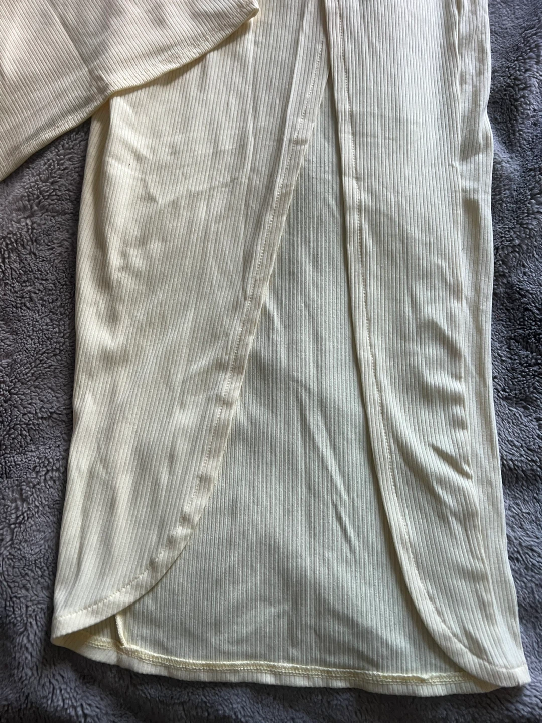 Forever 21 Ribbed Crop Top and Wrap Skirt Set - photo 5